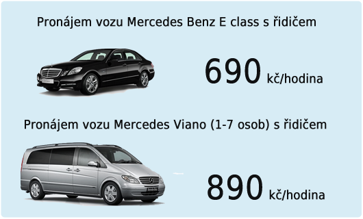Pronájem vozu s řidičem Pronájem vozu s řidičem